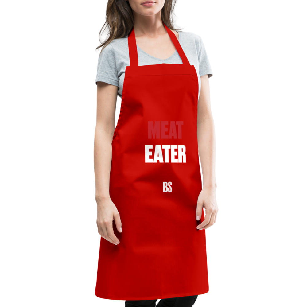 Dino Saurus Meat Cooking Apron - red