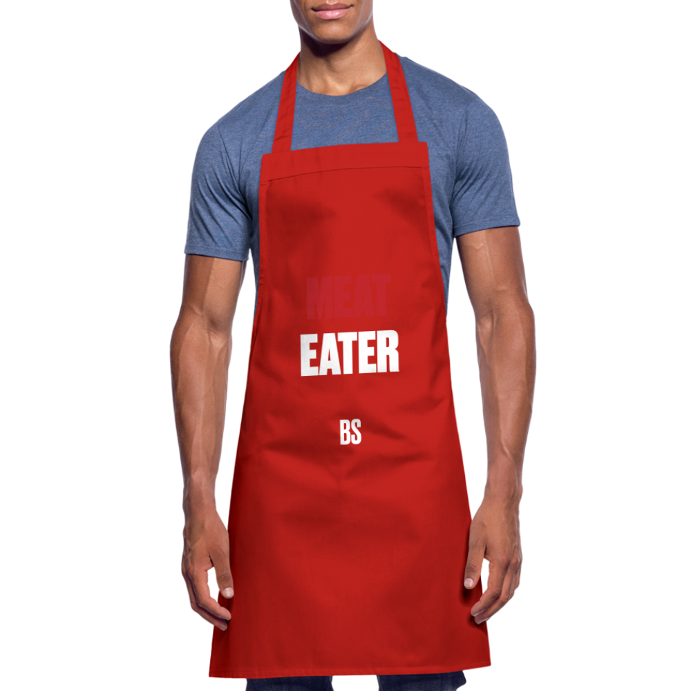 Dino Saurus Meat Cooking Apron - red