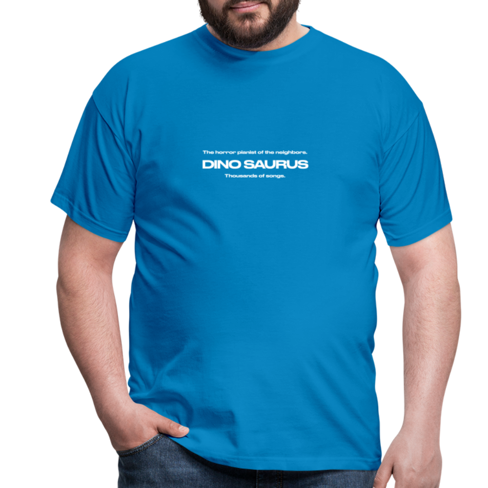 Dino Saurus Horror Men’s Premium T-Shirt - royal blue