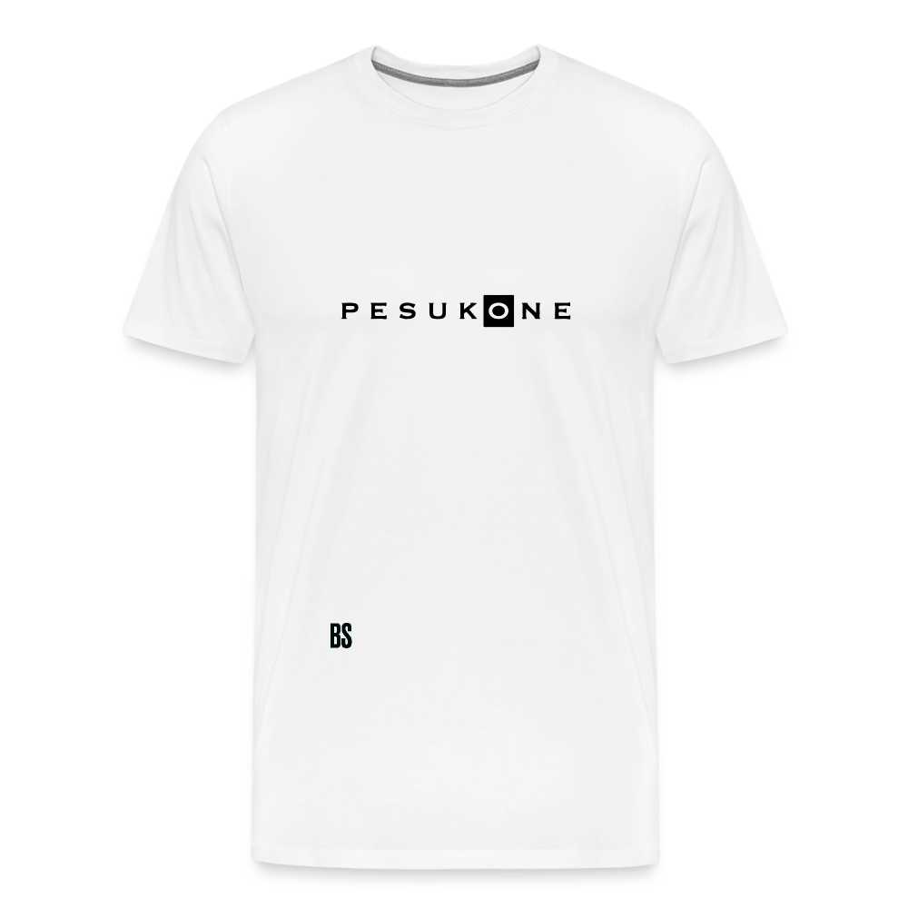 Pesukone Men’s Premium White T-Shirt - white