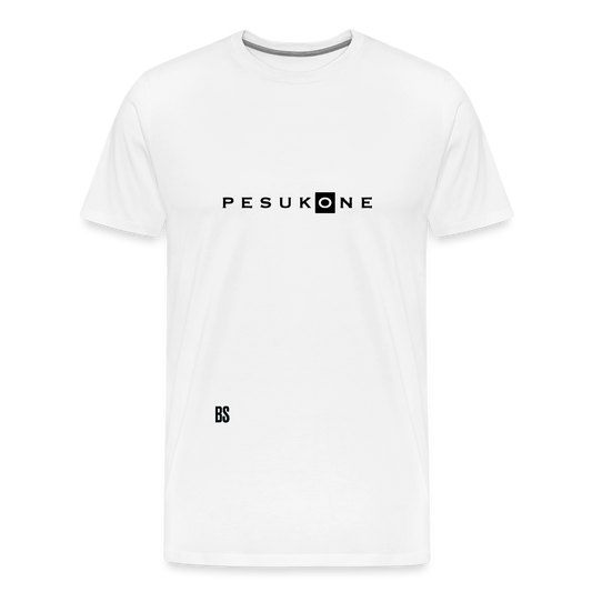 Pesukone Men’s Premium White T-Shirt - white
