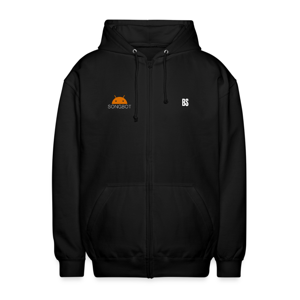 Songbot Unisex Hooded Jacket - black