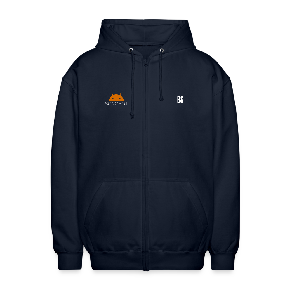 Songbot Unisex Hooded Jacket - navy