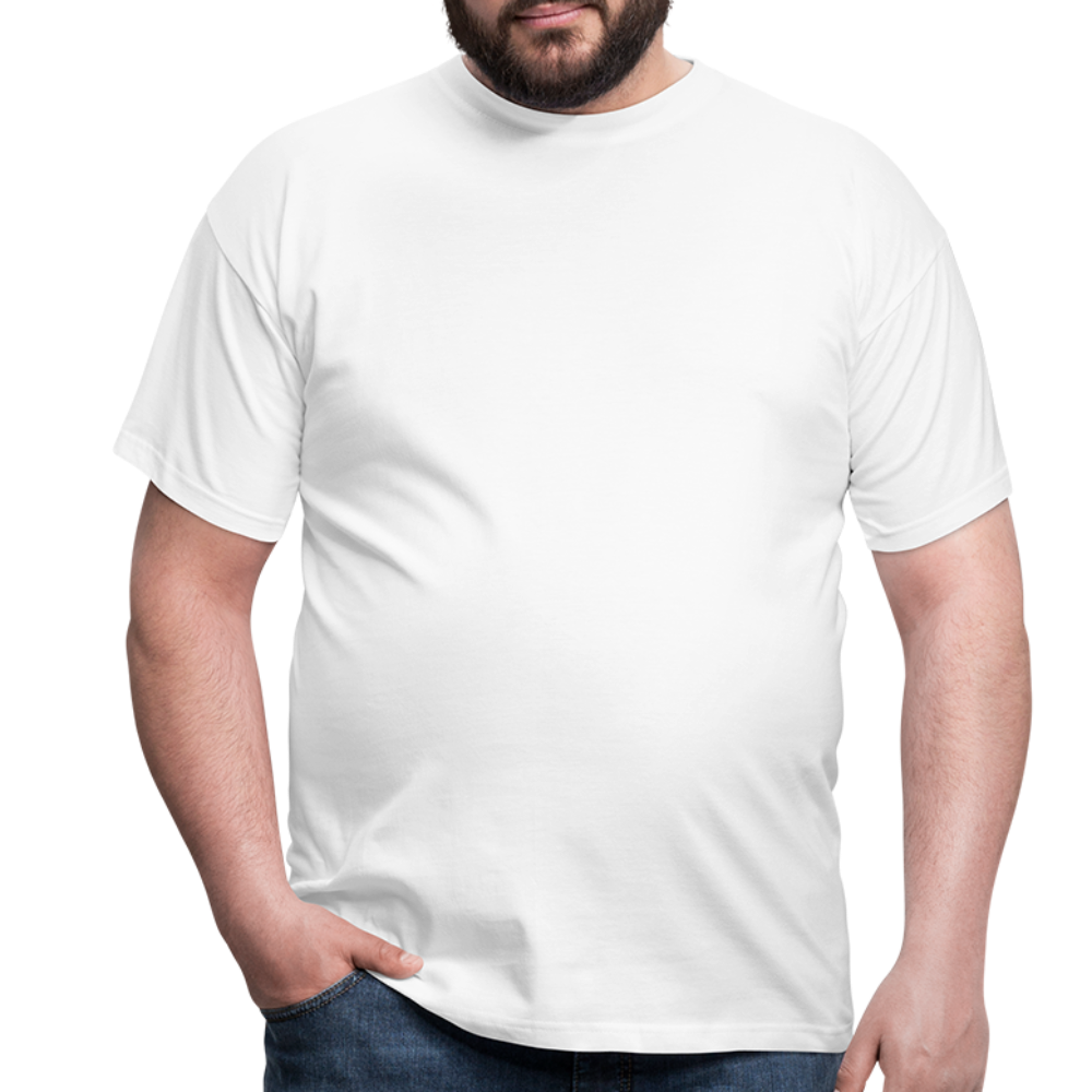 Badenstock White Men's T-Shirt (White logo) - white