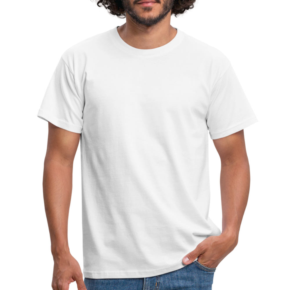 Badenstock White Men's T-Shirt (White logo) - white