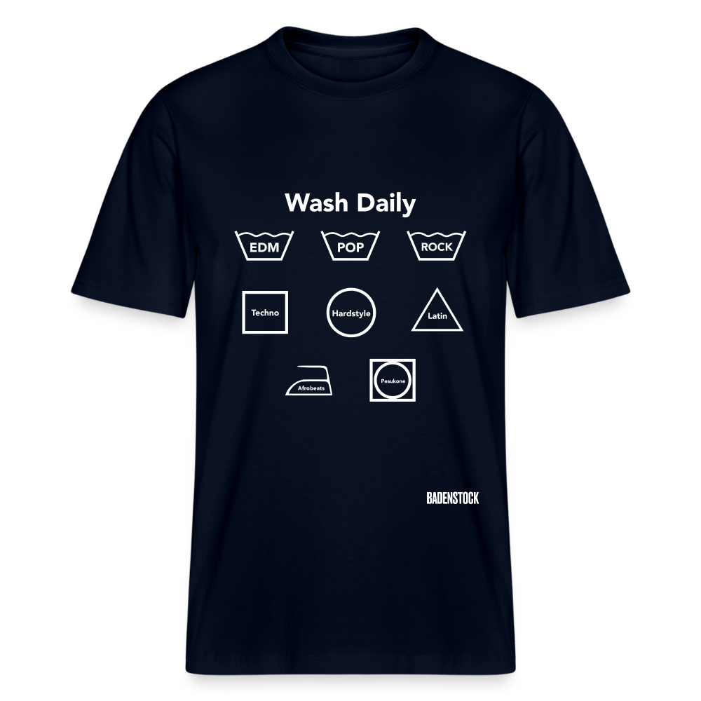 Pesukone Wash Daily Stanley/Stella Unisex Organic T-Shirt - French navy