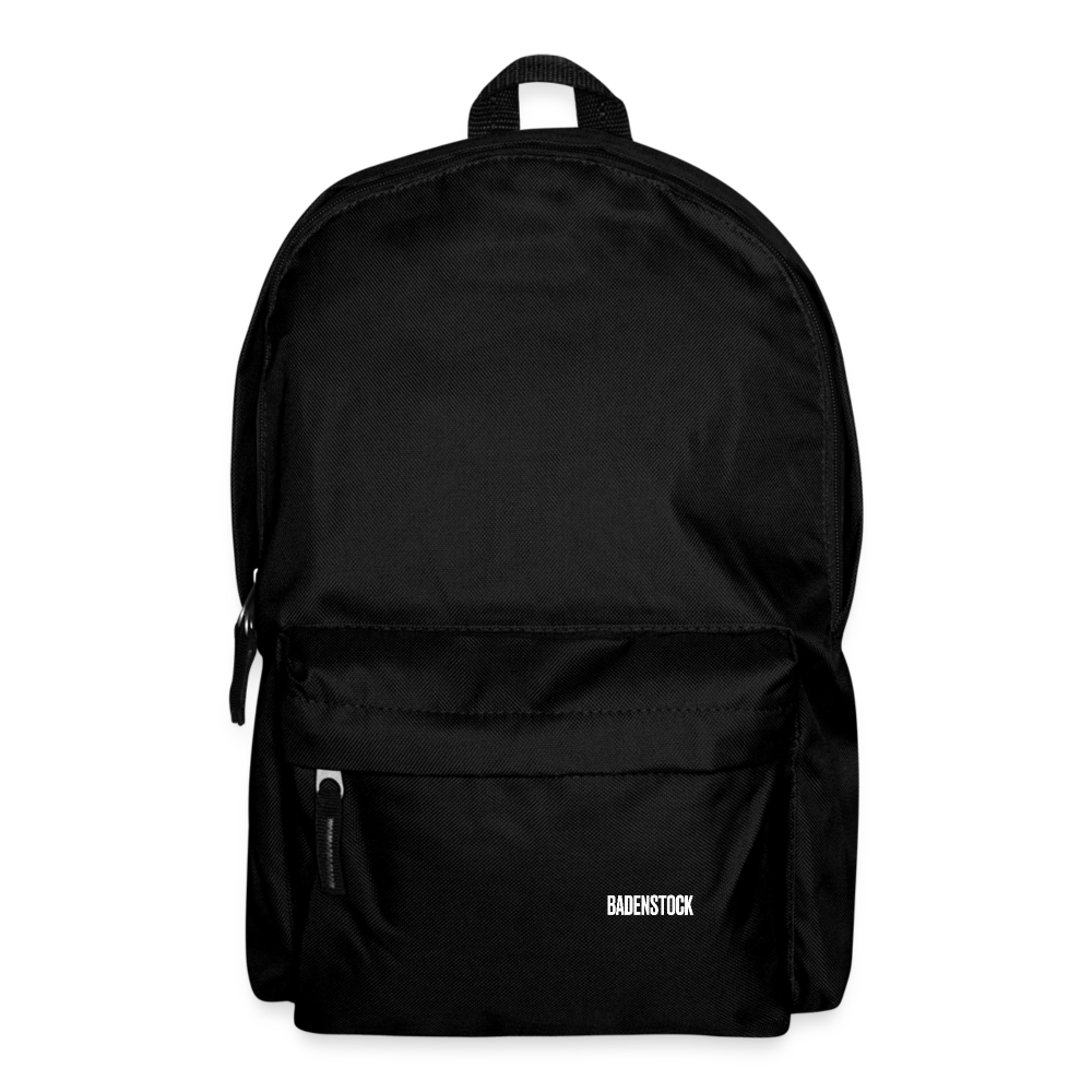 Badenstock Backpack small white logo - black