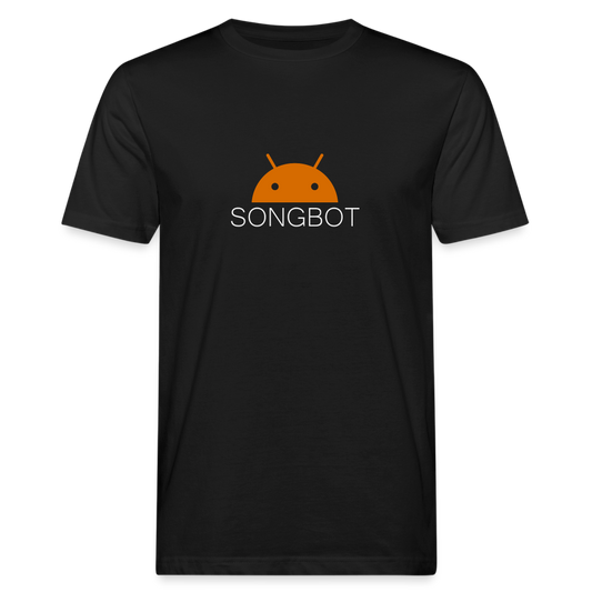 SongBot Men's Organic T-Shirt - black