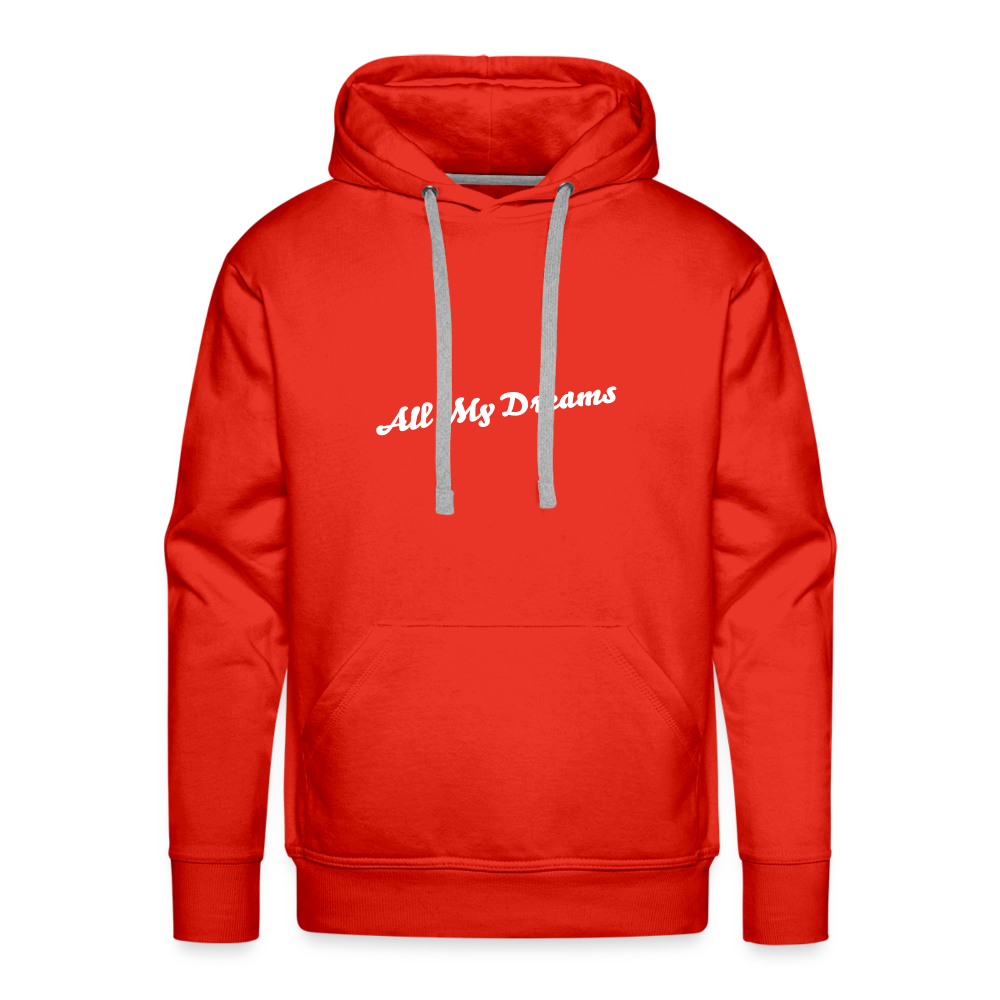 All My Dreams Men’s Premium Hoodie - red