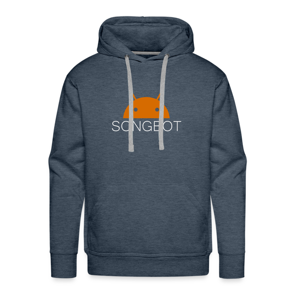 SongBot Men’s Premium Hoodie - heather denim