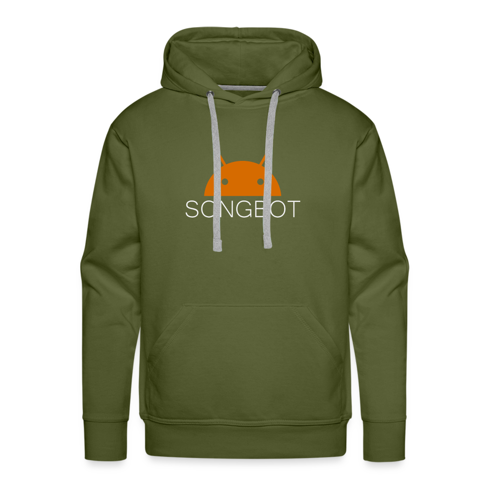 SongBot Men’s Premium Hoodie - olive green