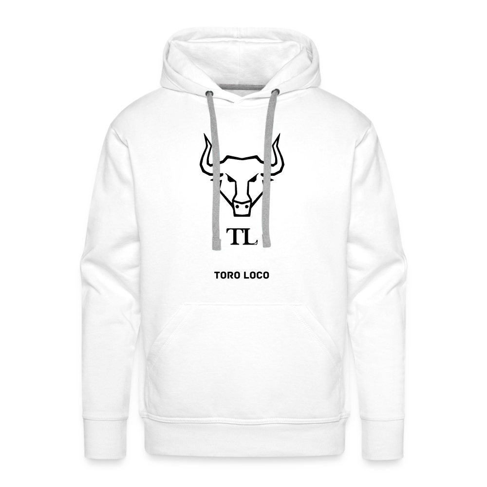 Toro Loco Men’s Premium Hoodie - white