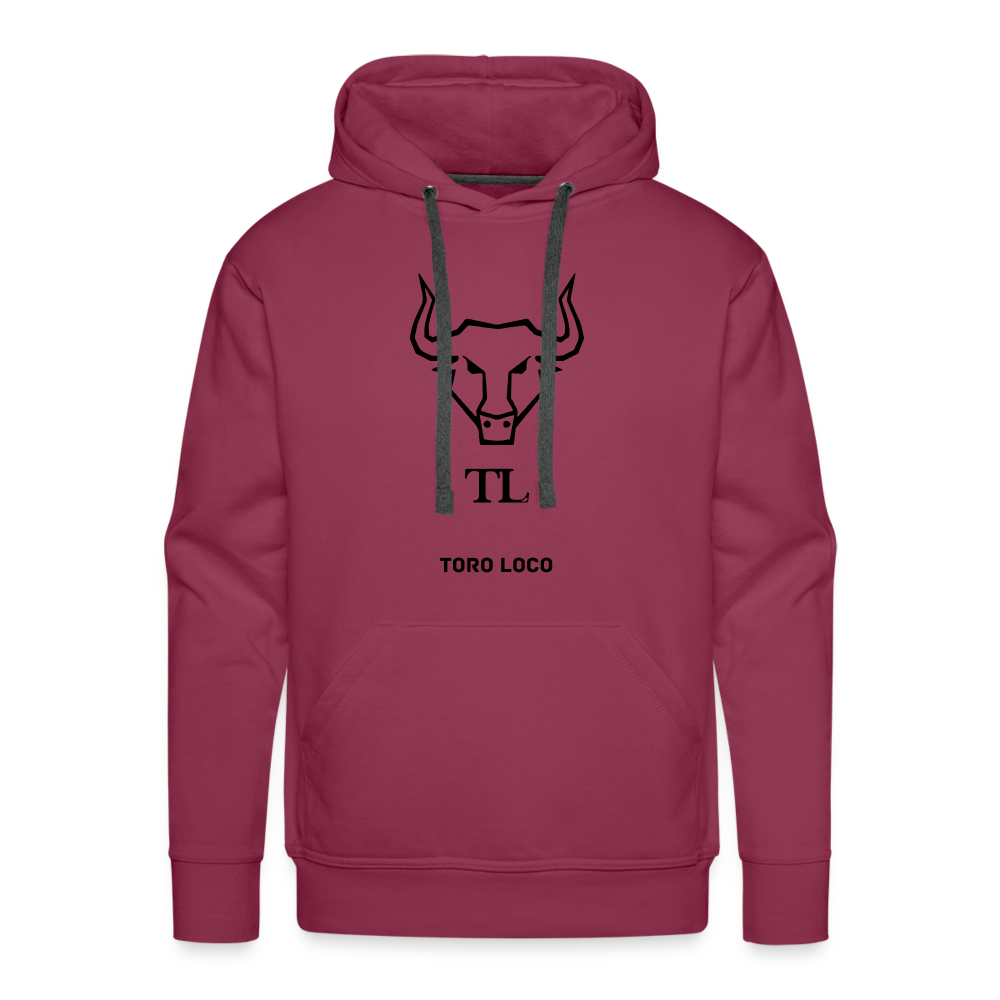 Toro Loco Men’s Premium Hoodie - bordeaux