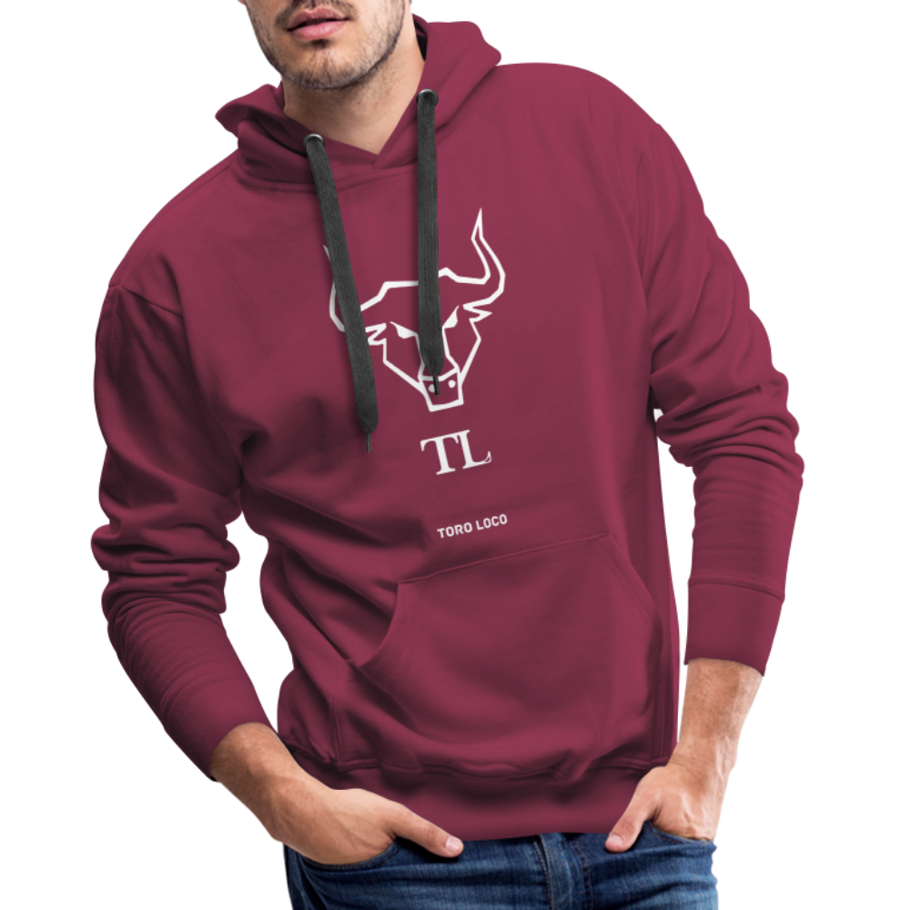 Toro Loco Men’s Premium Hoodie - bordeaux