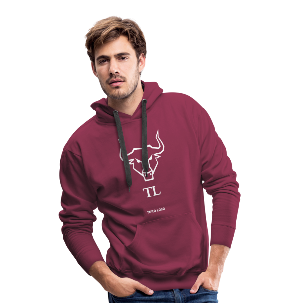 Toro Loco Men’s Premium Hoodie - bordeaux