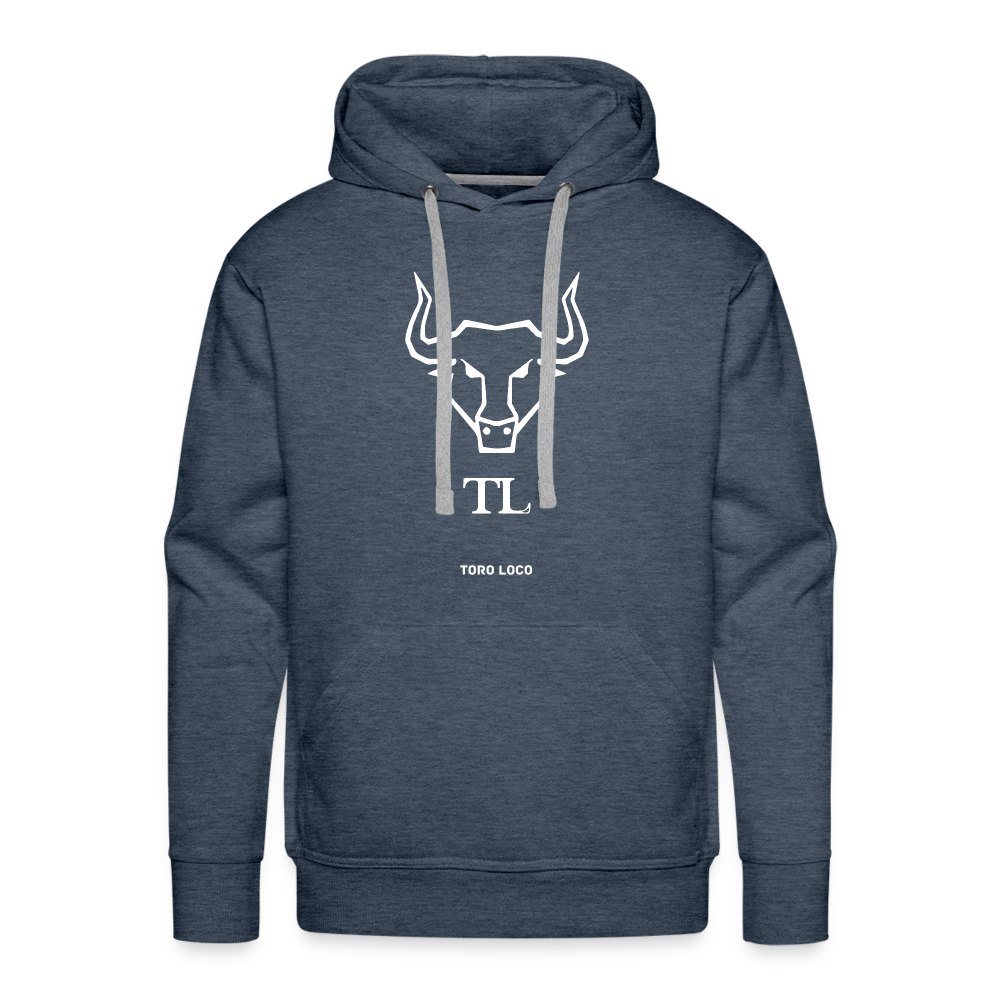Toro Loco Men’s Premium Hoodie - heather denim