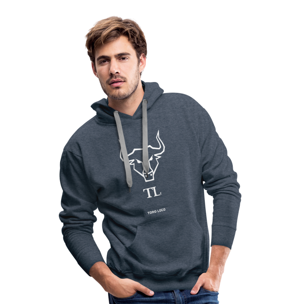 Toro Loco Men’s Premium Hoodie - heather denim