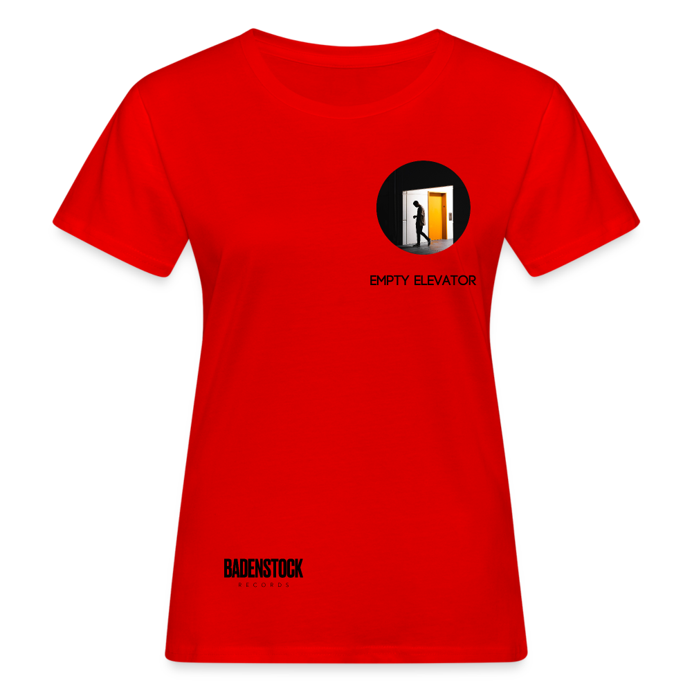 Empty Elevator Women's Organic T-Shirt (Badenstock Edition) - red