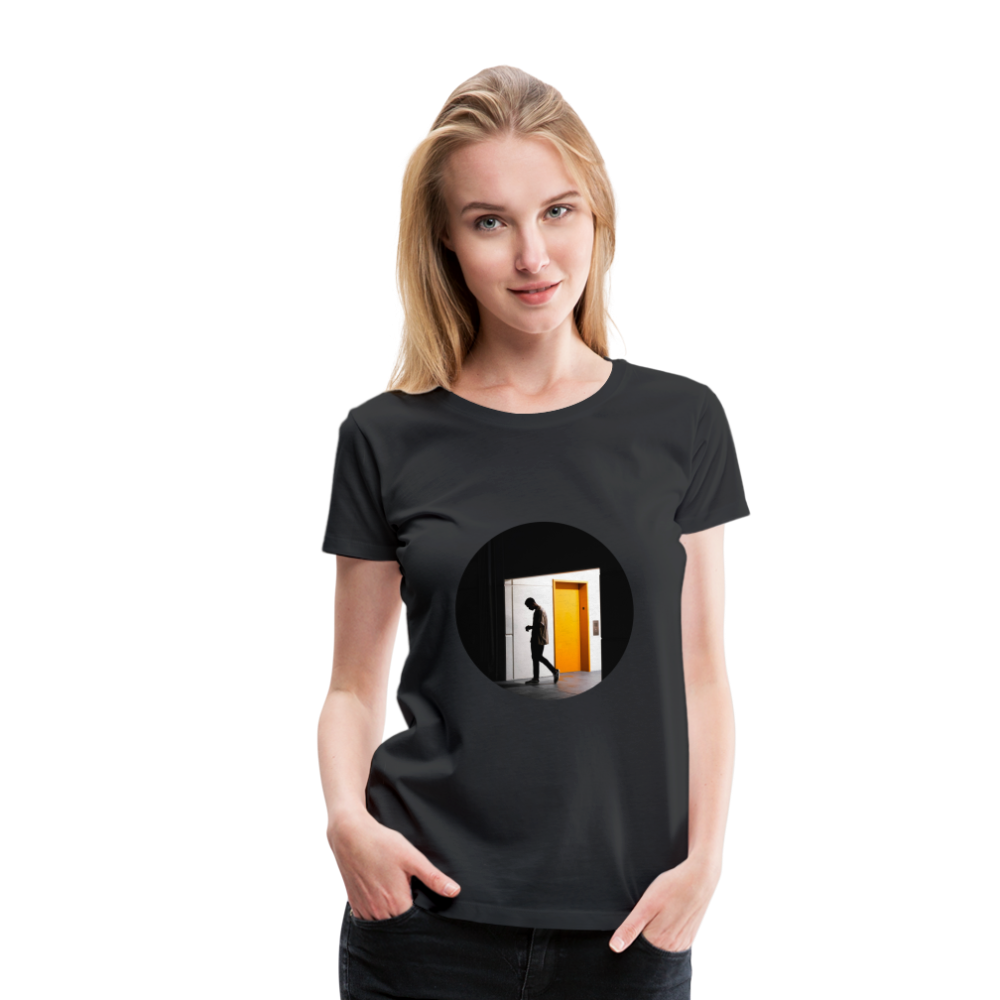 Empty Elevator Women’s Premium T-Shirt - black