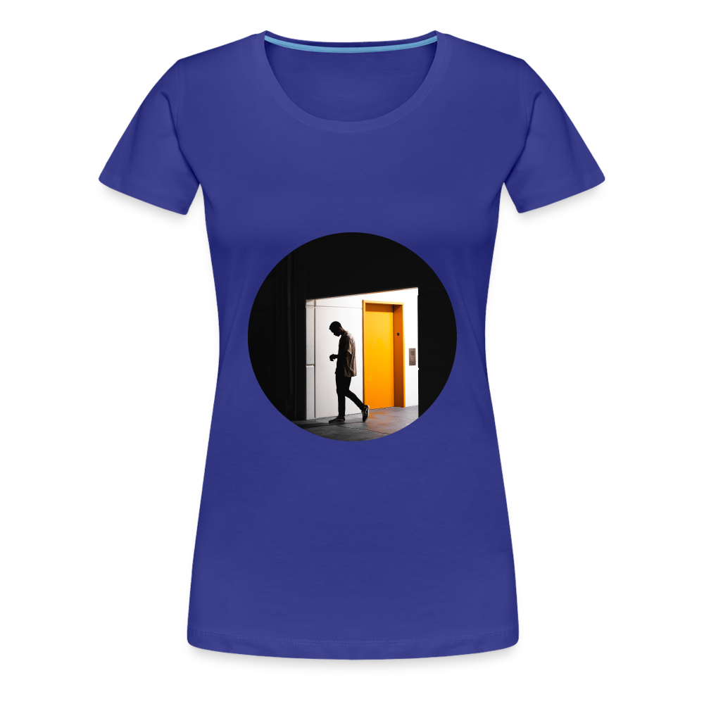 Empty Elevator Women’s Premium T-Shirt - royal blue