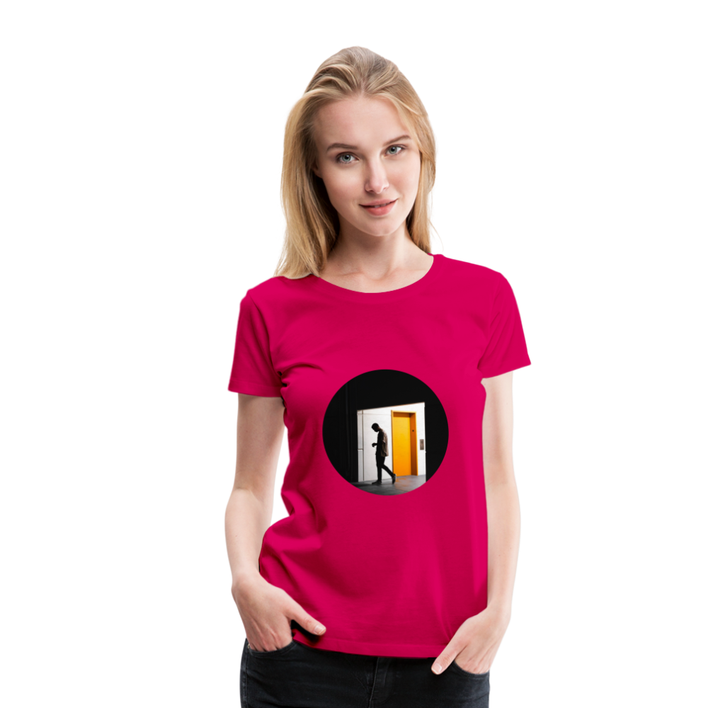 Empty Elevator Women’s Premium T-Shirt - dark pink