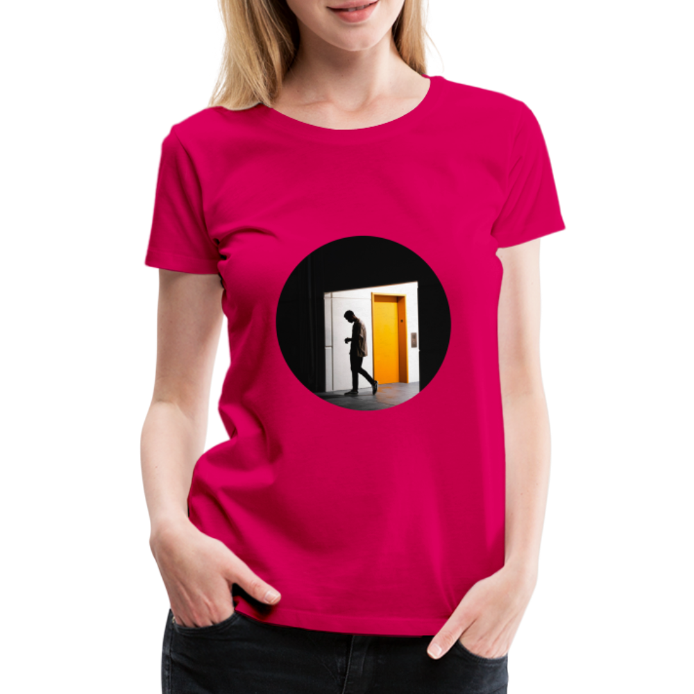 Empty Elevator Women’s Premium T-Shirt - dark pink