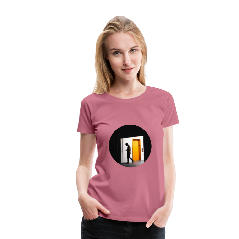 Empty Elevator Women’s Premium T-Shirt - mauve