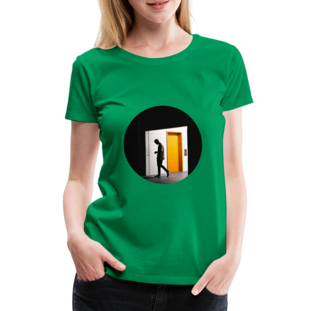 Empty Elevator Women’s Premium T-Shirt - kelly green