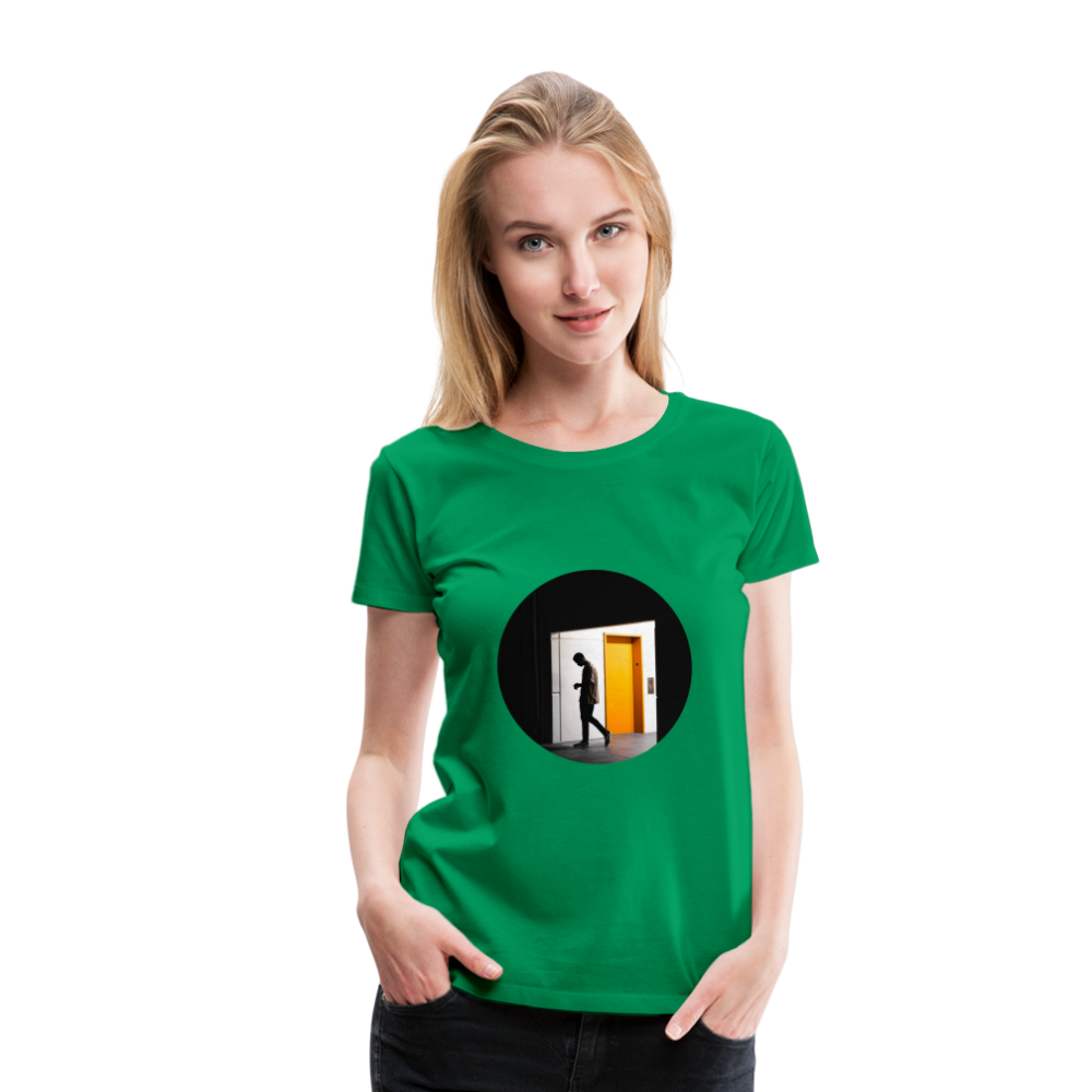 Empty Elevator Women’s Premium T-Shirt - kelly green