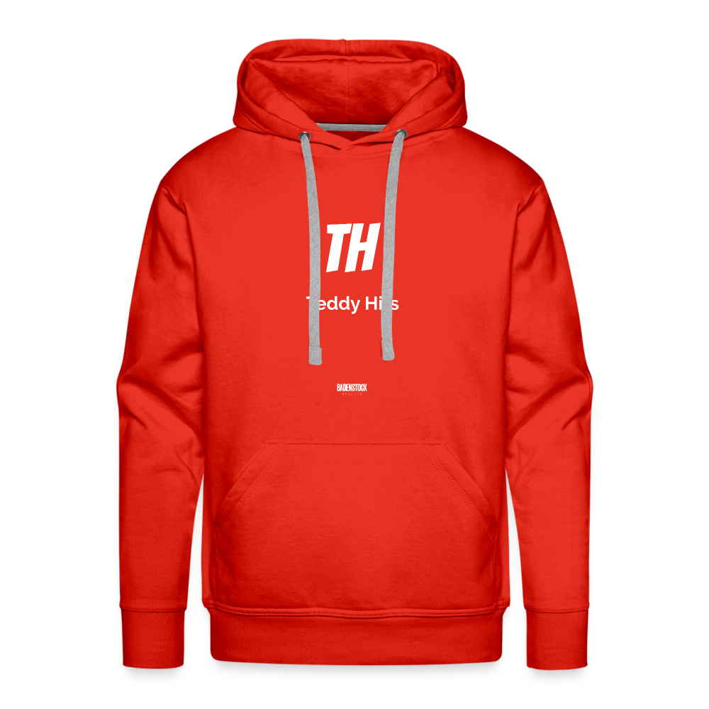 Teddy Hits Men’s Premium Hoodie - red