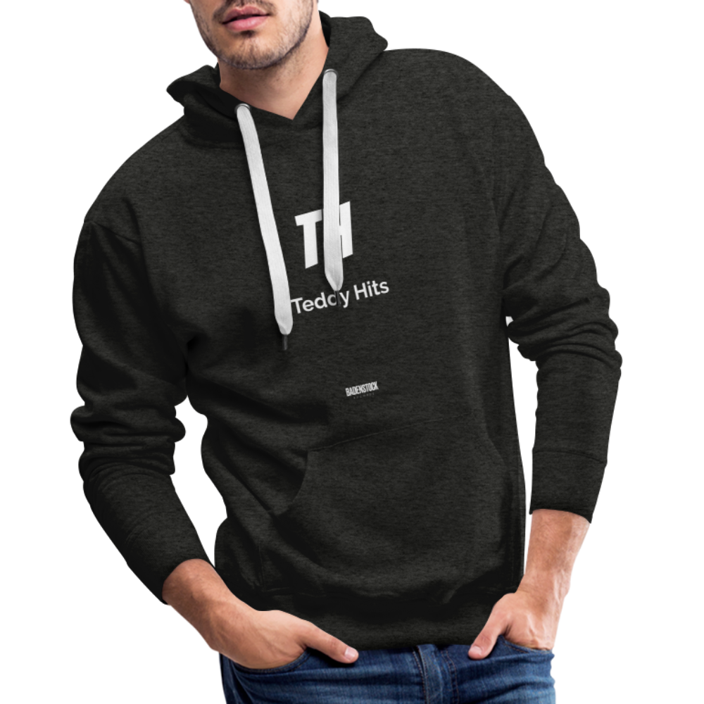 Teddy Hits Men’s Premium Hoodie - charcoal grey