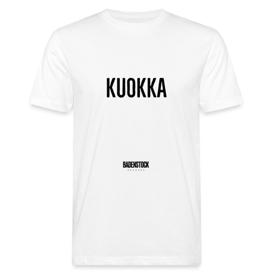 KUOKKA Men's Organic T-Shirt - white
