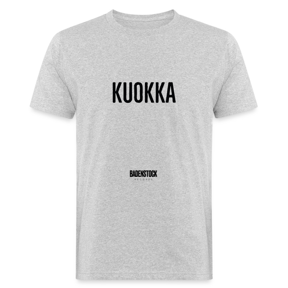 KUOKKA Men's Organic T-Shirt - heather grey
