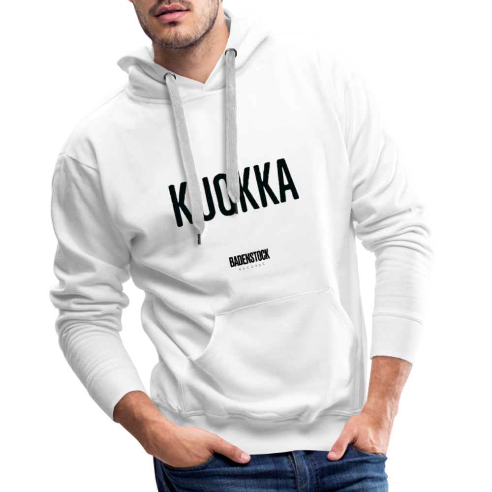 KUOKKA Men’s Premium Hoodie - white