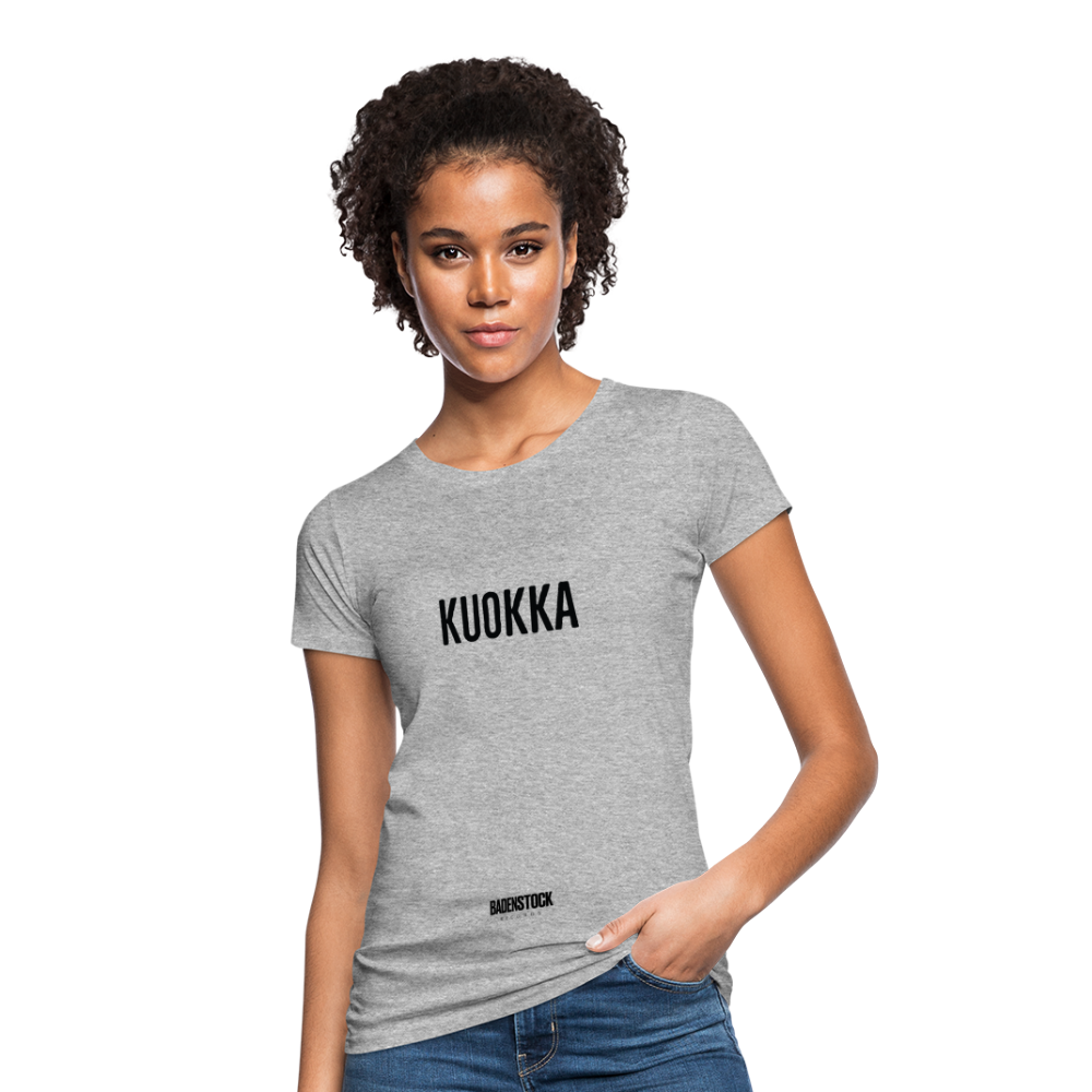 KUOKKA Women's Organic T-Shirt - heather grey