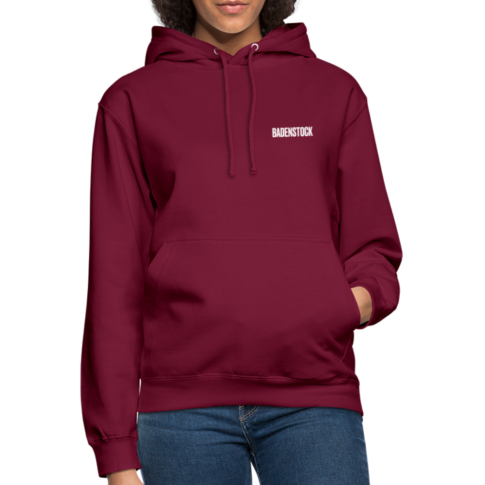 Badenstock - I love music - Unisex Hoodie - bordeaux