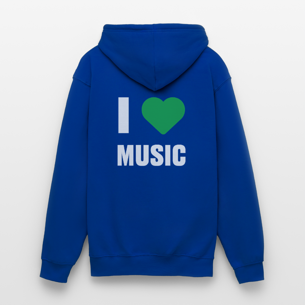 Badenstock - I love music - Unisex Hoodie - bright royal