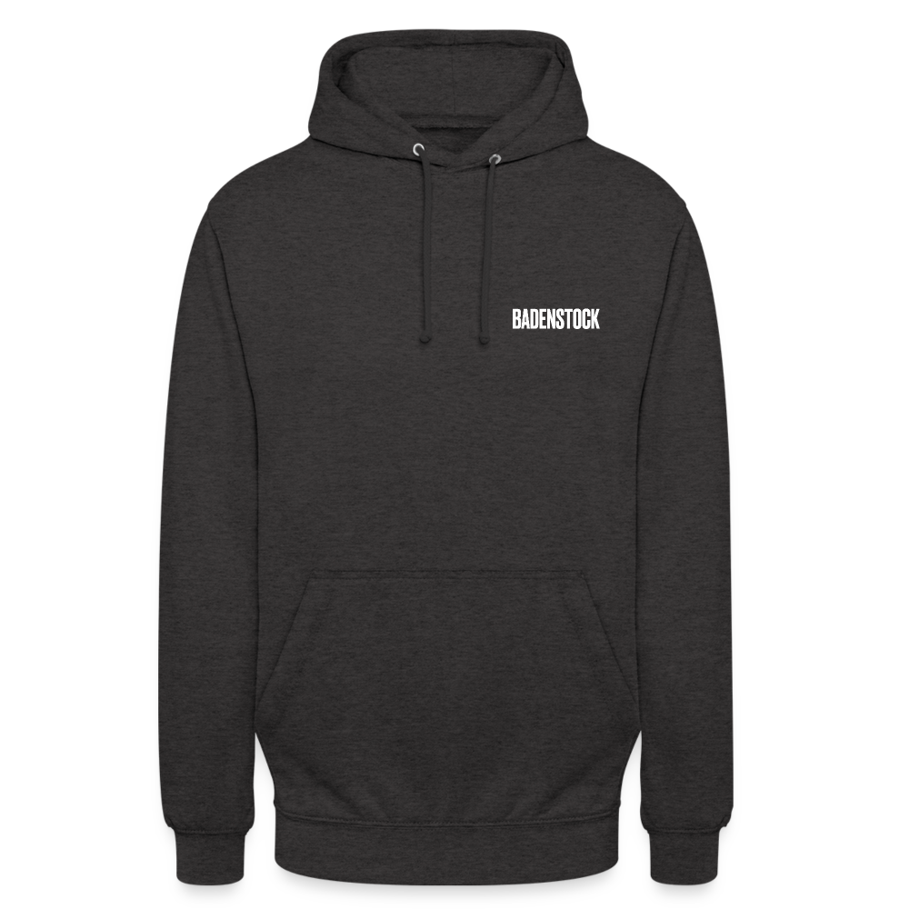 Badenstock - I love music - Unisex Hoodie - charcoal grey