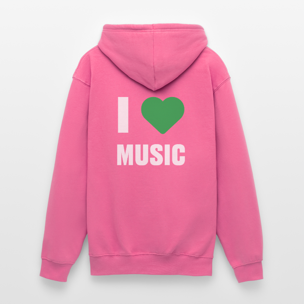 Badenstock - I love music - Unisex Hoodie - pink