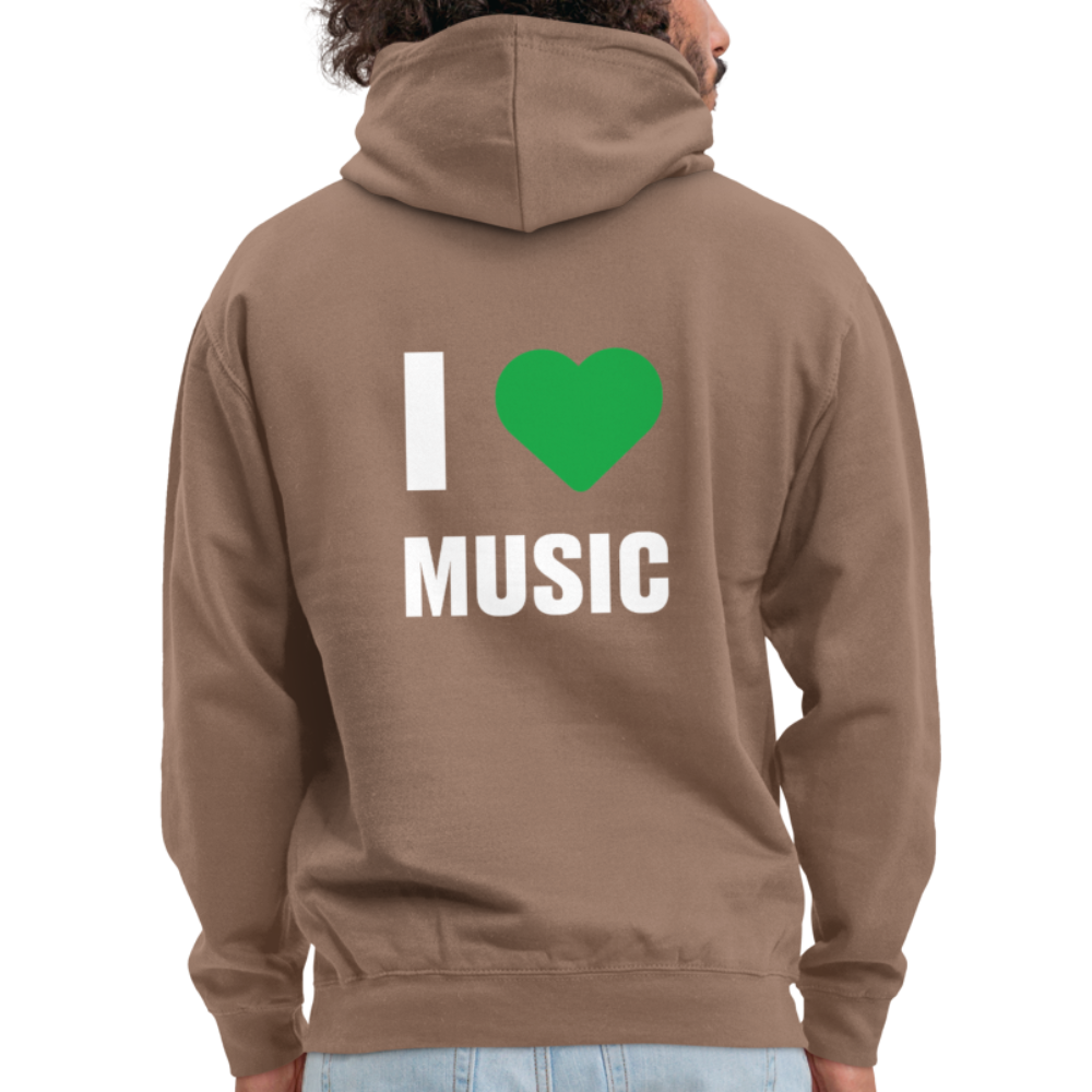 Badenstock - I love music - Unisex Hoodie - mocha