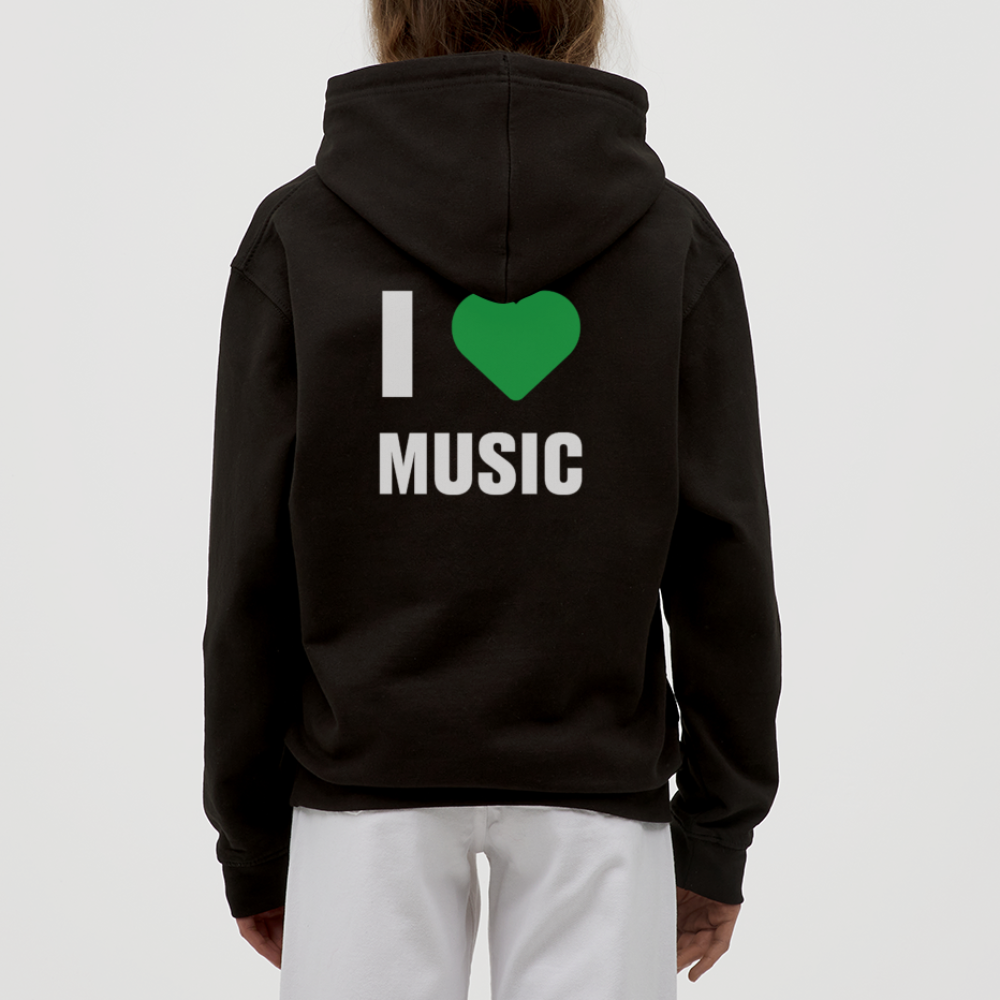 Badenstock - I love music - Unisex Hoodie - black