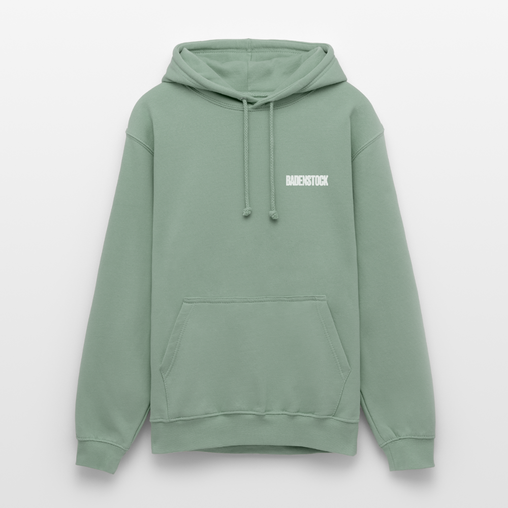 Badenstock - I love music - Unisex Hoodie - steel green