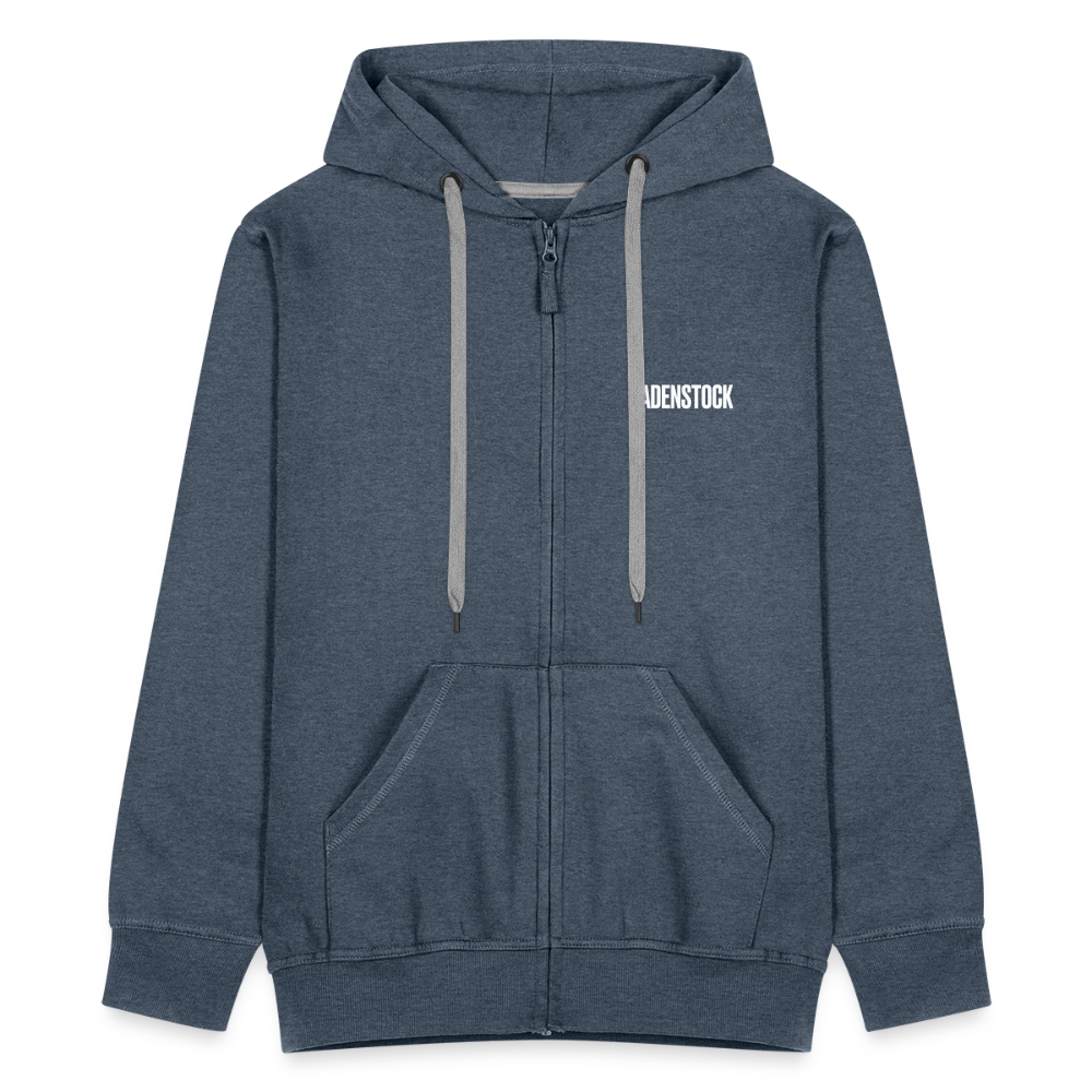 Badenstock Men's Premium Hooded Jacket - heather denim