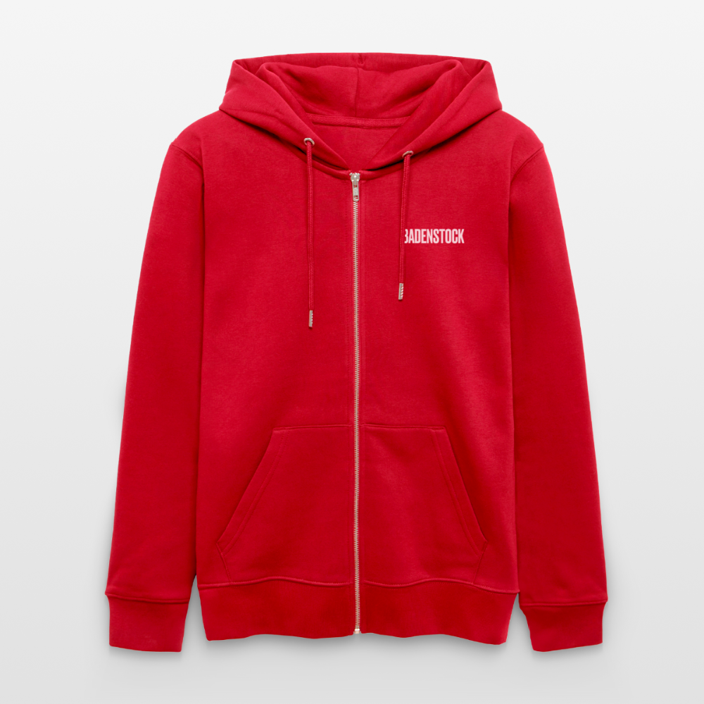 Badenstock Stanley/Stella CULTIVATOR  Unisex Organic Hooded Jacket - red