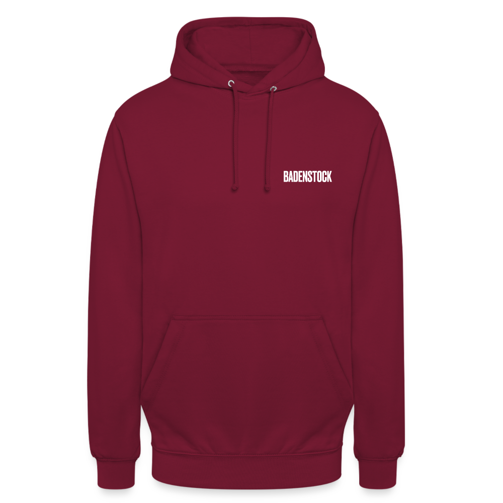 Badenstock - I love music - Unisex Hoodie - bordeaux