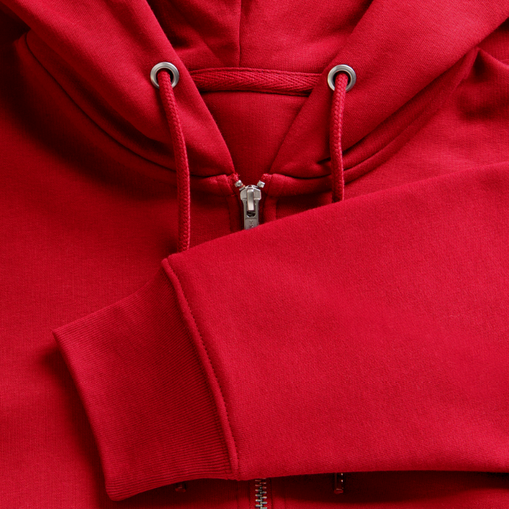 Badenstock Stanley/Stella CULTIVATOR  Unisex Organic Hooded Jacket - red