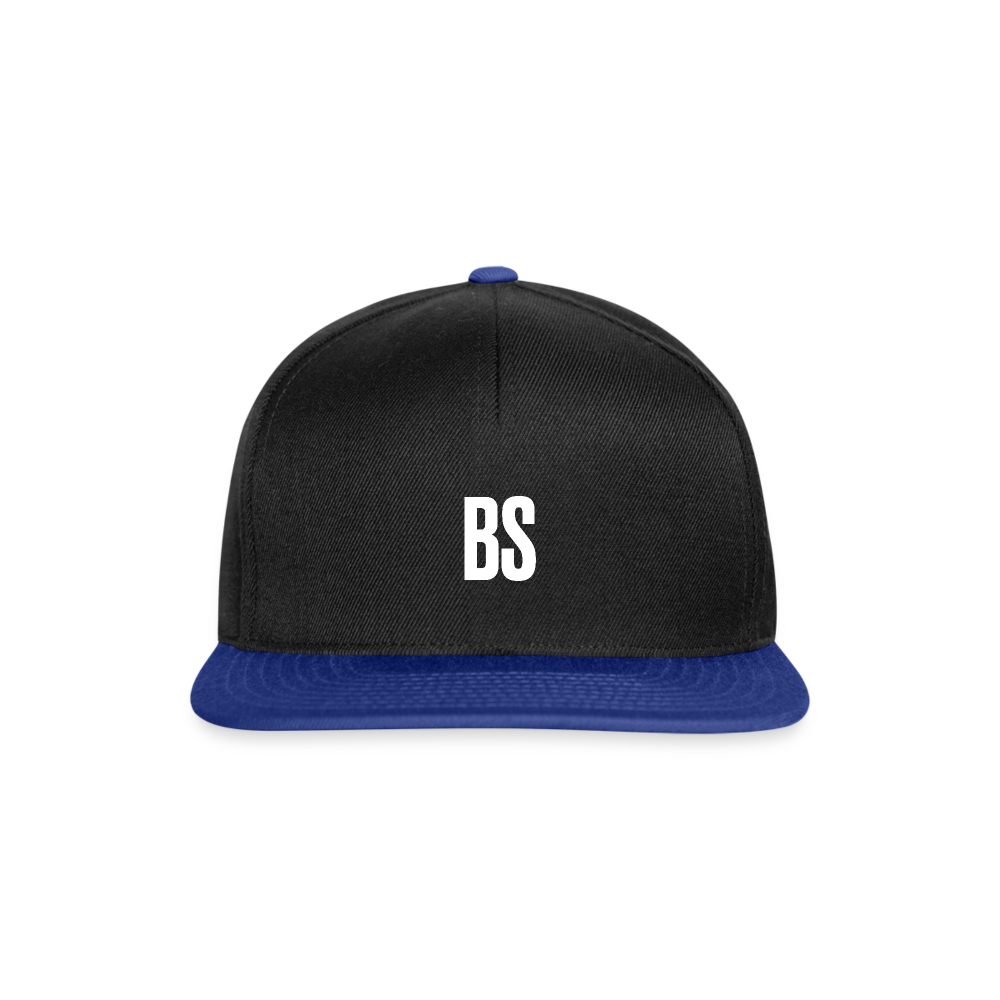 BS Snapback Cap - black/bright royal