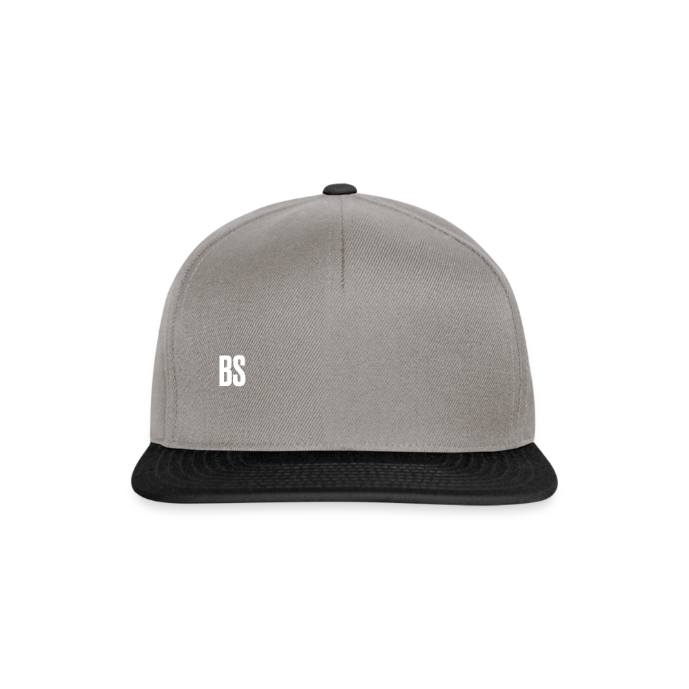BS Snapback Cap (Small logo) - graphite/black