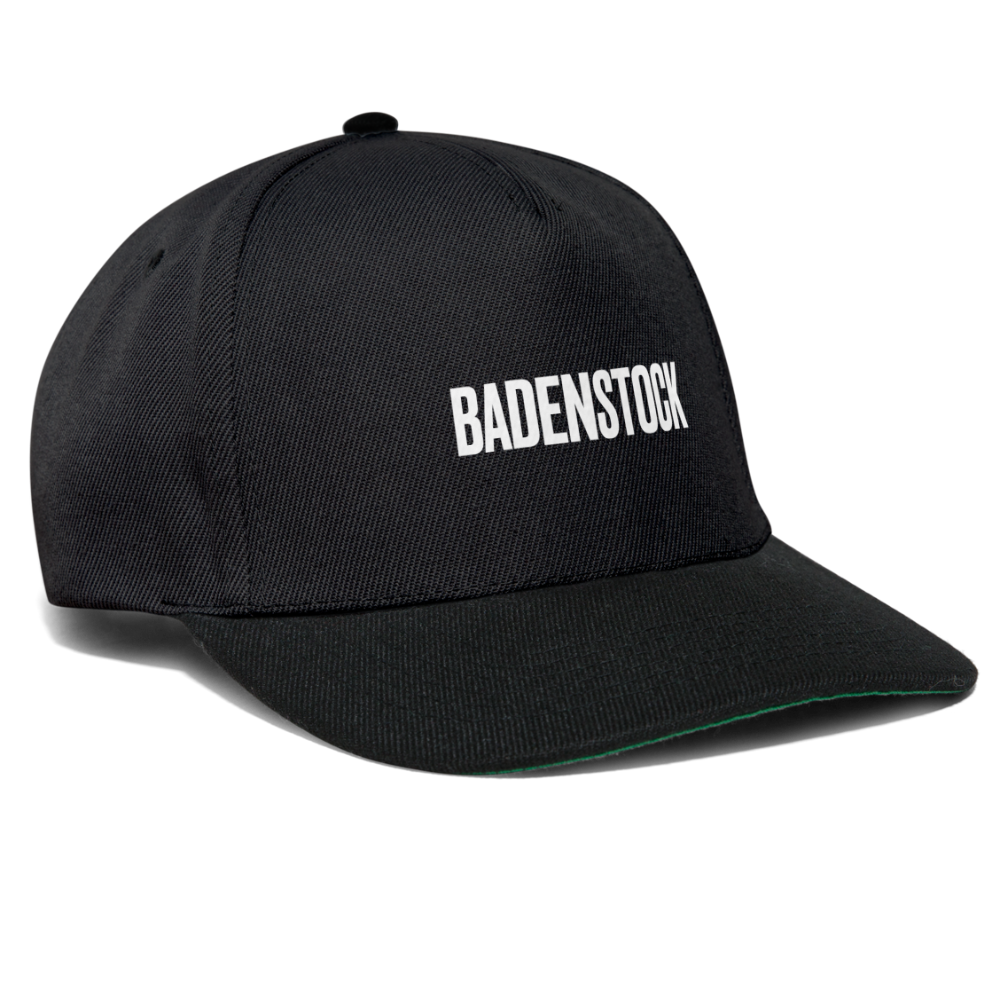 Badenstock Snapback Cap - black/black