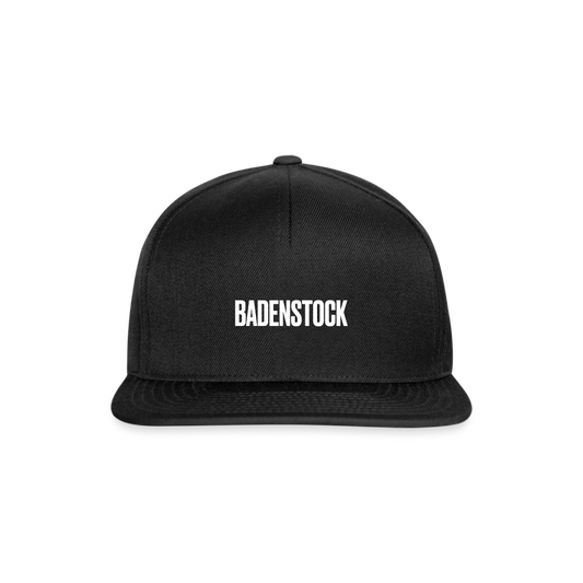 Badenstock Snapback Cap - black/black